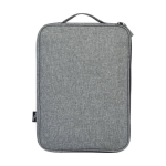 Housse pour PC portable 14” personnalisée 100% recyclée DuoTone couleur noir deuxième vue arrière