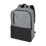 Sac à dos durable et rembourré pour ordinateur portable 15´´ DuoTone couleur noir