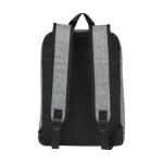 Sac à dos durable et rembourré pour ordinateur portable 15´´ DuoTone couleur noir deuxième vue arrière