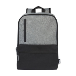 Sac à dos durable et rembourré pour ordinateur portable 15´´ DuoTone couleur noir vue détail 1