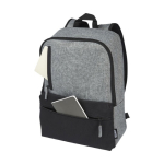 Sac à dos durable et rembourré pour ordinateur portable 15´´ DuoTone couleur noir troisième vue