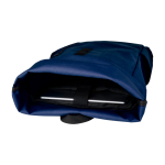 Sac à dos enroulable et étanche pour ordinateur portable de 15,6´´ couleur bleu marine quatrième vue