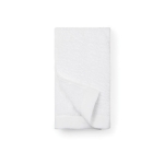 Serviette de bain avec logo en lyocell/coton 40x70cm FreshFiber Small couleur blanc