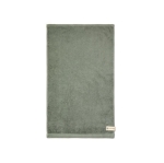 Serviette de bain avec logo en lyocell/coton 40x70cm FreshFiber Small couleur vert quatrième vue