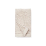 Serviette de bain avec logo en lyocell/coton 40x70cm FreshFiber Small couleur beige