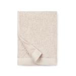 Serviette publicitaire en coton et lyocell 70x140cm FreshFiber Medium couleur beige