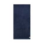 Serviette publicitaire en coton et lyocell 70x140cm FreshFiber Medium couleur bleu foncé deuxième vue