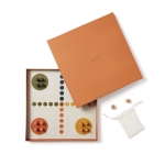 Jeu de société Ludo promotionnel au design original dans coffret couleur noir