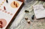 Jeu de société Ludo promotionnel au design original dans coffret couleur noir