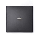 Jeu d'échecs classique avec pièces en bois noir et blanc couleur noir deuxième vue
