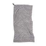 Serviette de sport légère en microfibre de 70x140cm Sport Large couleur gris