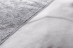 Serviette de sport légère en microfibre de 70x140cm Sport Large couleur gris troisième vue