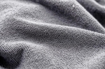 Serviette de sport légère en microfibre de 70x140cm Sport Large couleur gris quatrième vue