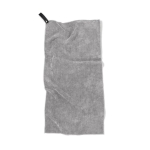 Serviette en microfibre hautement absorbante 40x80cm Sport Small couleur gris