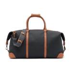 Sac de voyage en polyester recyclé pour le week-end EcoStylish couleur gris foncé