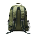 Sac à dos isotherme en polyester avec divers compartiments FrostHike couleur vert deuxième vue
