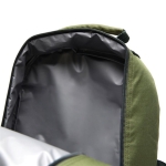 Sac à dos isotherme en polyester avec divers compartiments FrostHike couleur vert quatrième vue