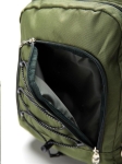 Sac à dos isotherme en polyester avec divers compartiments FrostHike couleur vert sixième vue