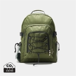 Sac à dos isotherme en polyester avec divers compartiments FrostHike couleur vert
