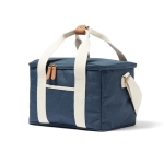 Sac isotherme recyclé de type panier avec bandoulière City Jasper couleur bleu troisième vue