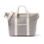 Sac isotherme recyclé avec des détails élégants Nevera Jasper couleur gris
