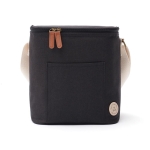 Petit sac réfrigérant avec sangle au style moderne Jasper couleur noir