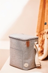 Petit sac réfrigérant avec sangle au style moderne Jasper couleur gris vue d'ambiance 2