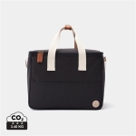 Panier isotherme recyclé spacieux et élégant avec sangle Jasper couleur noir