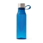 Bouteille en tritan sportive avec attache 600 ml Sporty Strap couleur bleu marine deuxième vue