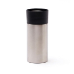 Tasse thermos en acier avec ouverture à une seule main 300ml OnePress couleur argenté