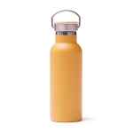 Gourde en acier inoxydable de longue durée 500 ml Clip Modern couleur jaune