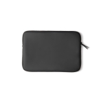 Housse pour ordinateur portable en PU hydrofuge 14” Contempo couleur noir