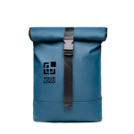 Sac à dos pour vélo ou fourre-tout en cuir végan Contempo avec zone d'impression