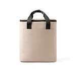 Sac à dos isotherme résistant à l'eau en similicuir Trail Contempo couleur beige