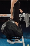 Sac de pagaie avec poches cachées et poche à chaussures Contempo couleur noir vue d'ambience 3