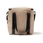 Sac isotherme en cuir synthétique résistant à l'eau Contempo couleur beige deuxième vue