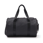 Sac de sport ou de voyage en cuir synthétique avec sangle Contempo couleur noir deuxième vue