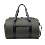 Sac de sport ou de voyage en cuir synthétique avec sangle Contempo couleur vert