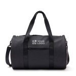 Sac de sport ou de voyage en cuir synthétique avec sangle Contempo avec zone d'impression