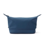 Trousse de toilette de qualité à design minimaliste déperlant Contempo couleur bleu deuxième vue