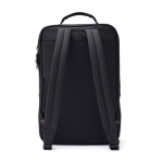 Sac à dos de voyage de type trolley moderne en cuir végan Contempo couleur noir deuxième vue