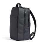 Sac à dos de voyage de type trolley moderne en cuir végan Contempo couleur noir troisième vue