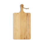 Planche de service rectangulaire avec poignée TeakWood couleur bois