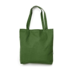 Sac en coton biologique publicitaire extra fin 350 g/m2 Organic Smooth couleur vert