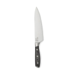 Couteau de cuisine avec une lame en acier de 20 cm Kaiser couleur argenté avec zone d'impression