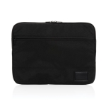 Housse en polyester recyclé 300D pour PC portable 14'' EcoTrace couleur noir