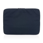 Housse pour PC personnalisée en polyester recyclé 15,6'' EcoTrace couleur bleu marine deuxième vue