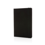 Carnet recyclé avec élastique A5 pages lignées GreenNotes couleur noir