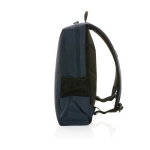 Sac à dos polyvalent à USB, RFID et poche pour PC 15,6'' EcoLifestyle couleur bleu marine huitième vue