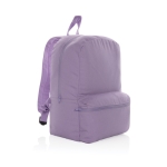 Sac à dos en toile recyclée de couleur 285 g/m² Mochila EcoTrace couleur violet